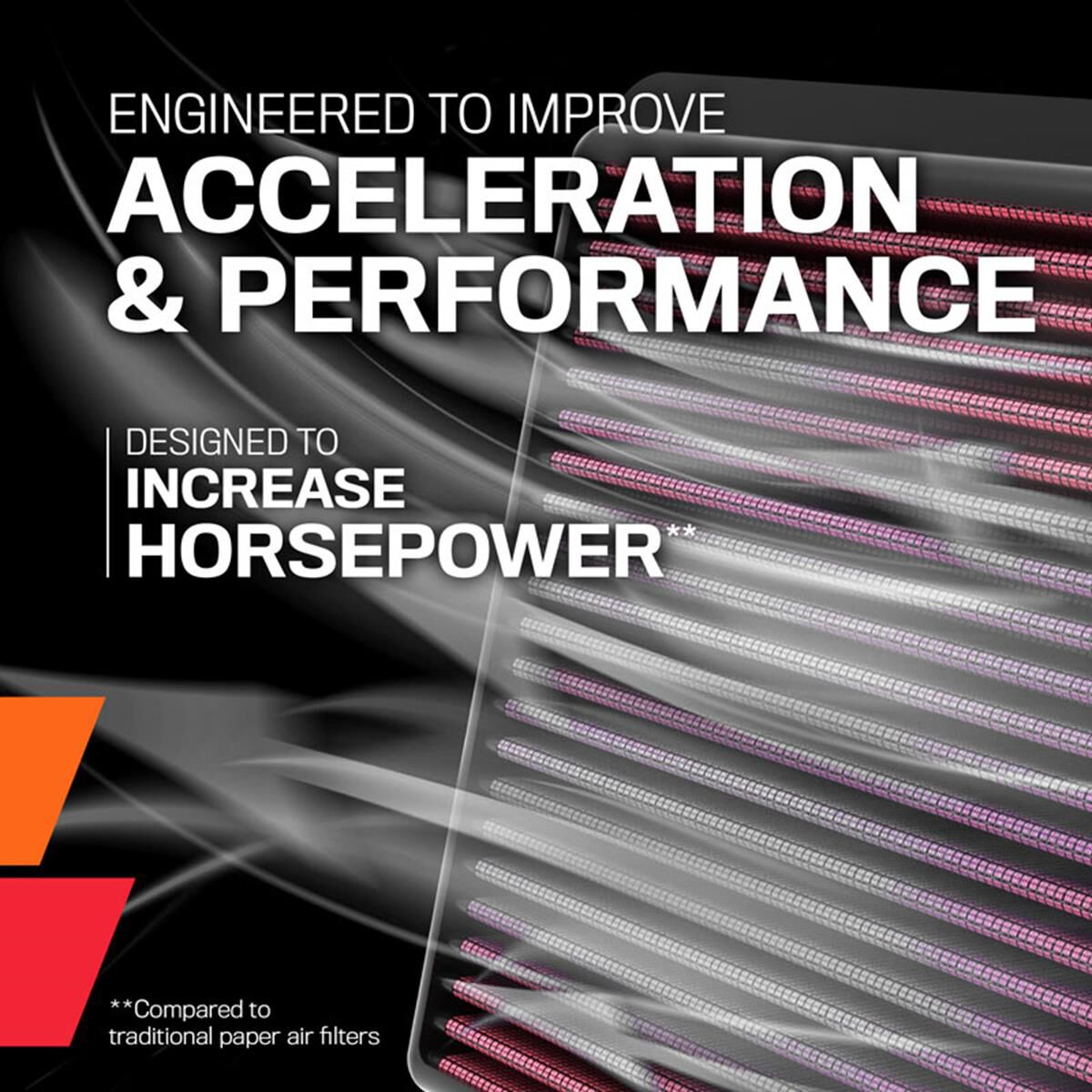 33-2990 K&N REPLACEMENT AIR FILTER, , scanz_hi-res