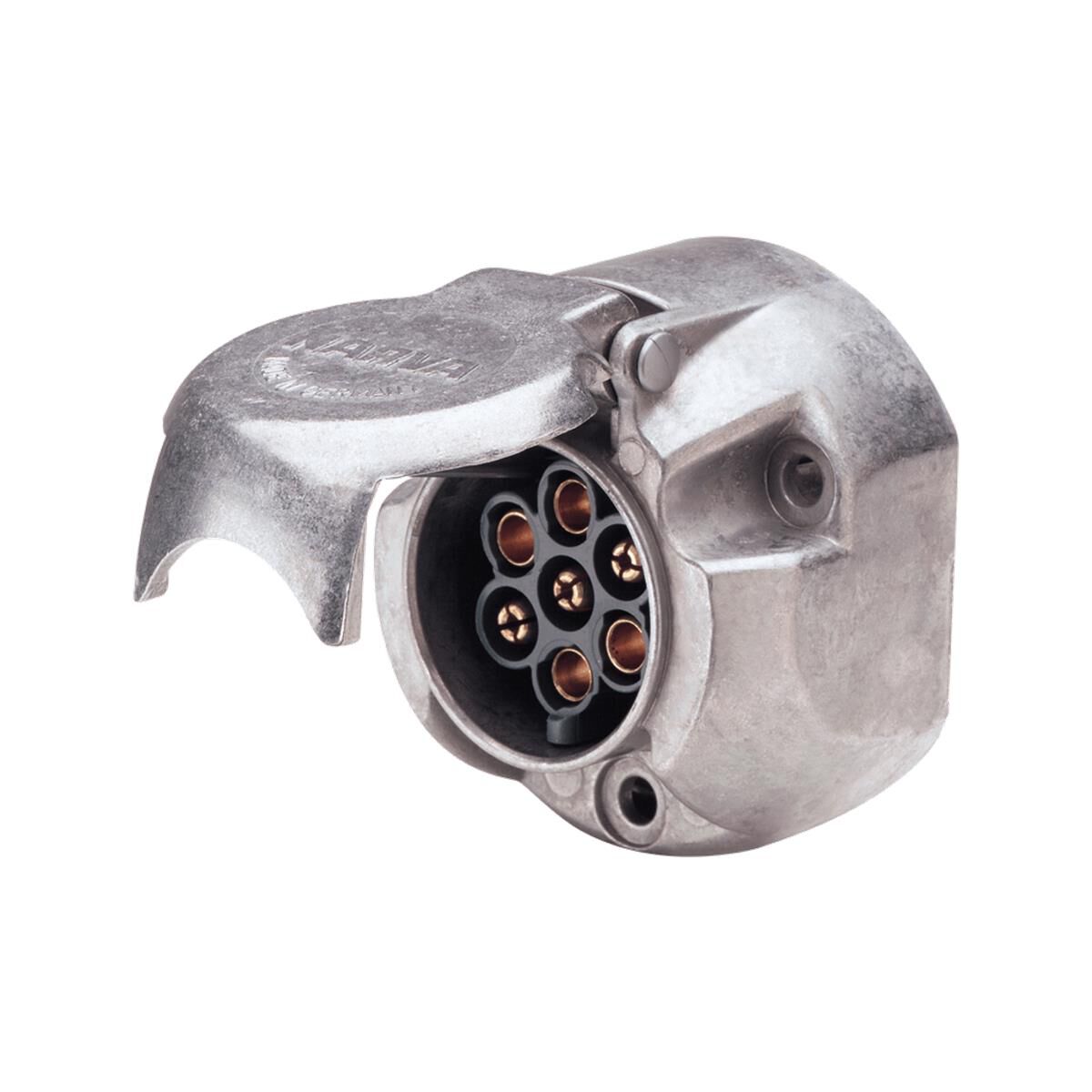 LARGE ROUND METAL TRAILER SOCKET 7 PIN, , scanz_hi-res