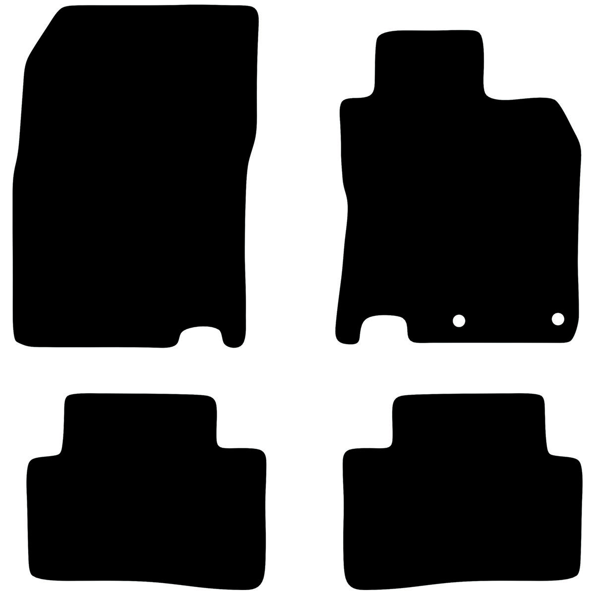 HEAVY DUTY RUBBER CAR MATS FOR NISSAN X-TRAIL (3RD GEN 7 SEAT) 2014-2021, , scanz_hi-res