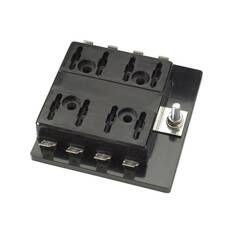 FUSE HOLDER 8WAY C/BREAK BLK, , scanz_hi-res