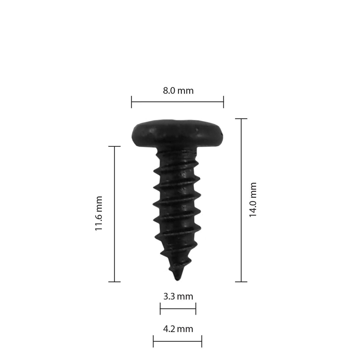 8g x 1/2" Toyota trim screw, , scanz_hi-res