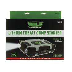 LITHIUM-COBALT JUMP STARTER 28,000mAh W/LED DISPLY, CARRY CASE, FLASH LIGHT, 12V PWR SUP, , scanz_hi-res