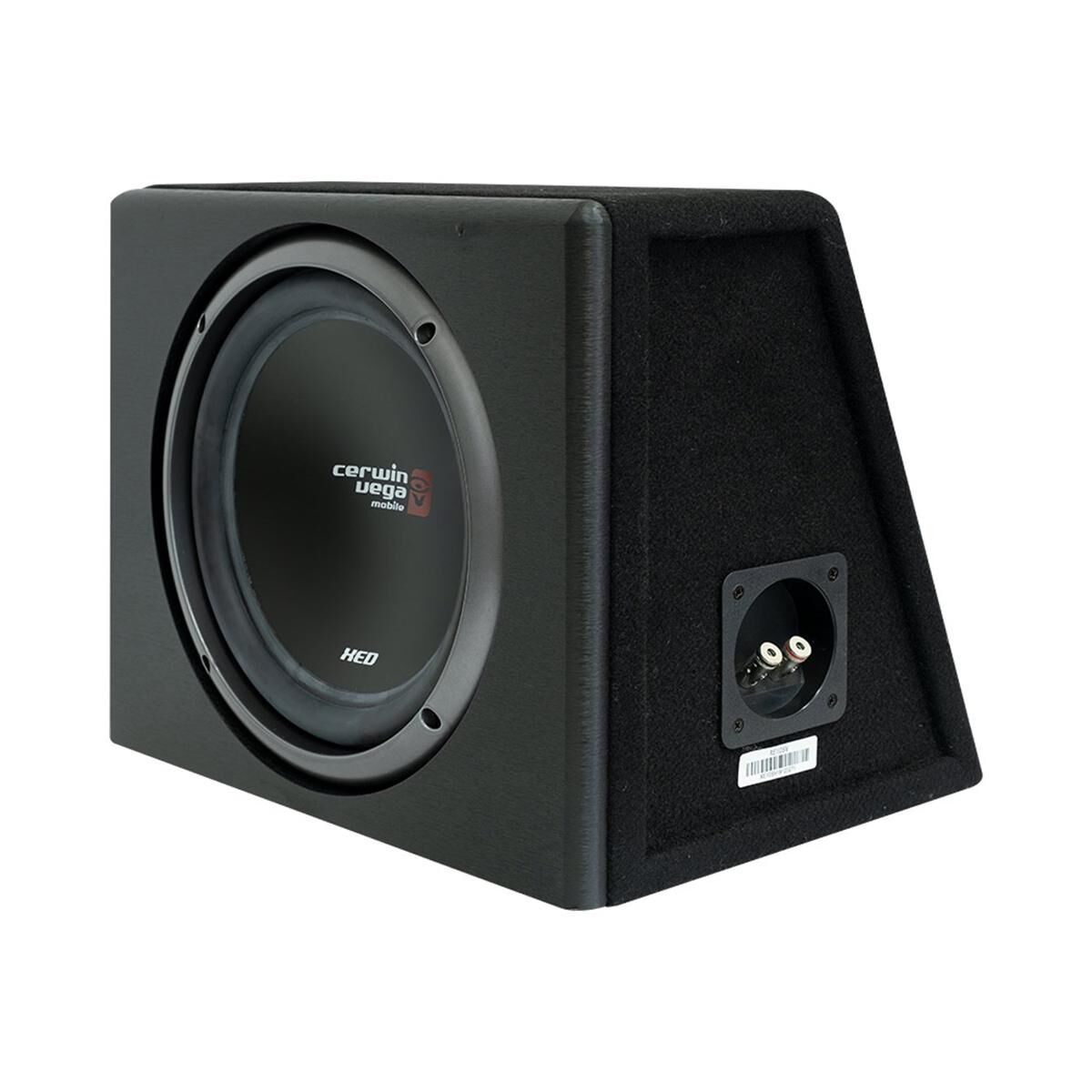 CERWIN VEGA 10" XED SERIES 4 OHM SVC SUBWOOFER ENCLOSURE 225W RMS/800W MAX, , scanz_hi-res