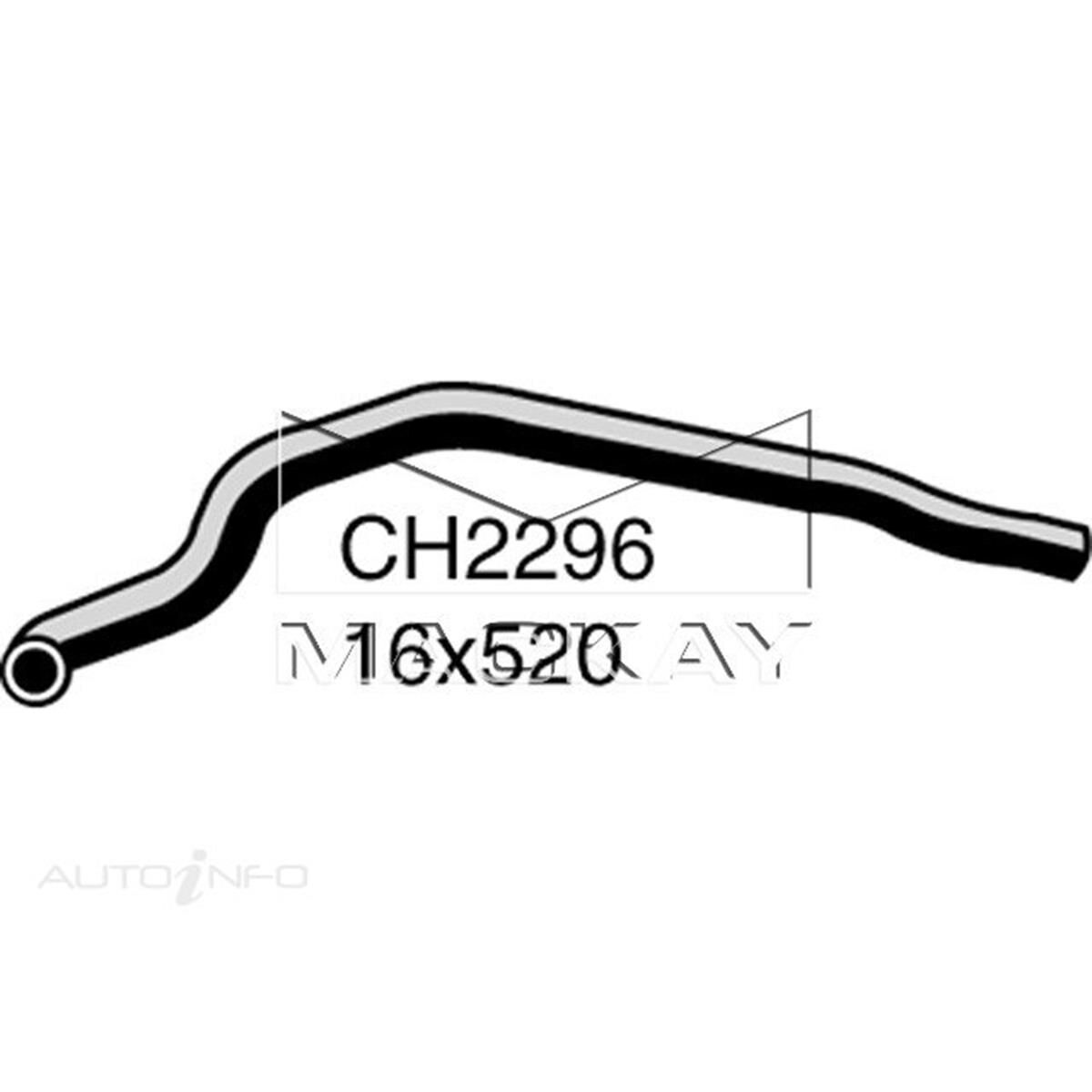HEATER HOSE  - NISSAN PATROL GU - 2.8L I6 TURBO DIESEL - MANUAL & AUTO, , scanz_hi-res