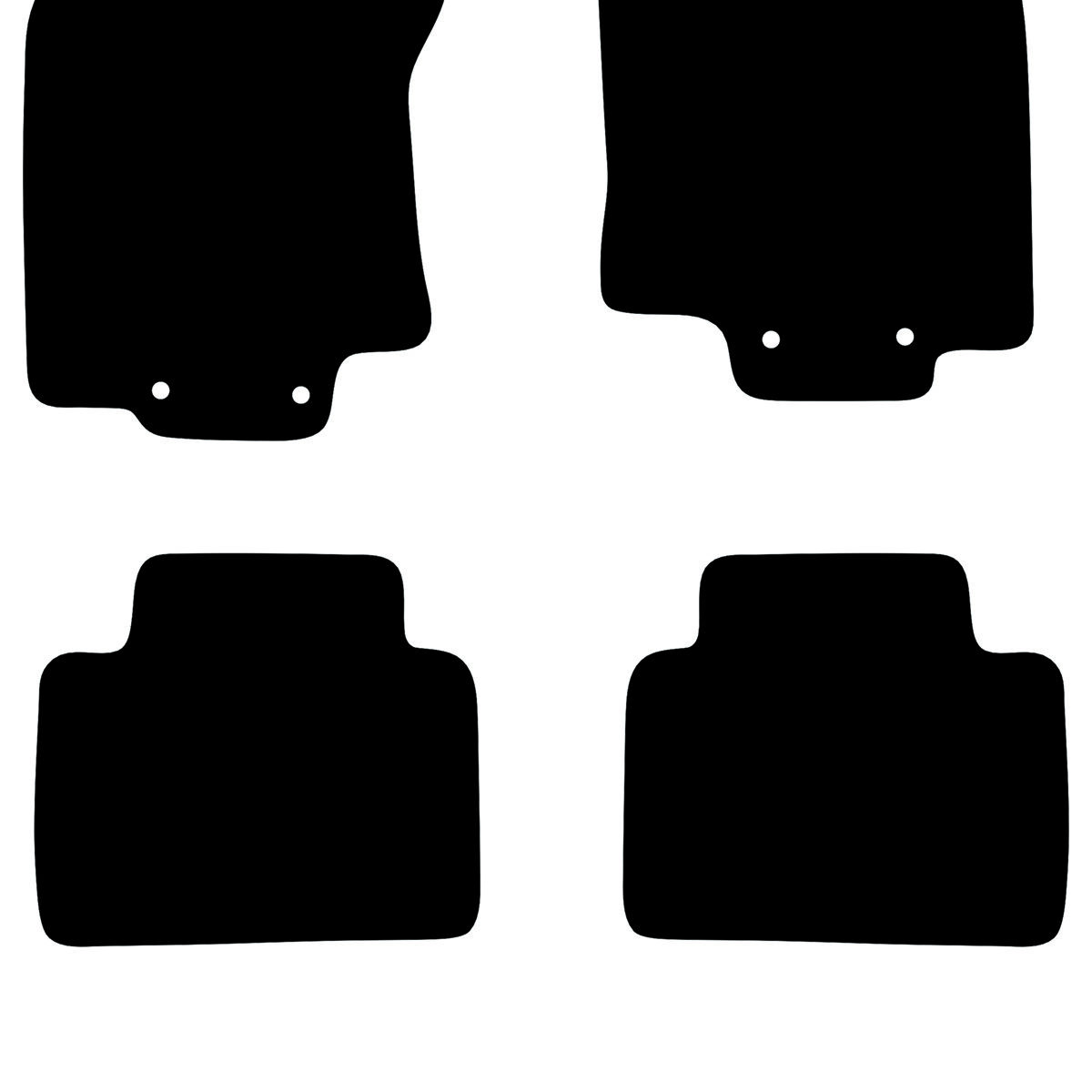 EXECUTIVE RUBBER CAR MATS FOR NISSAN X-TRAIL (T31) 2007-2014, , scanz_hi-res