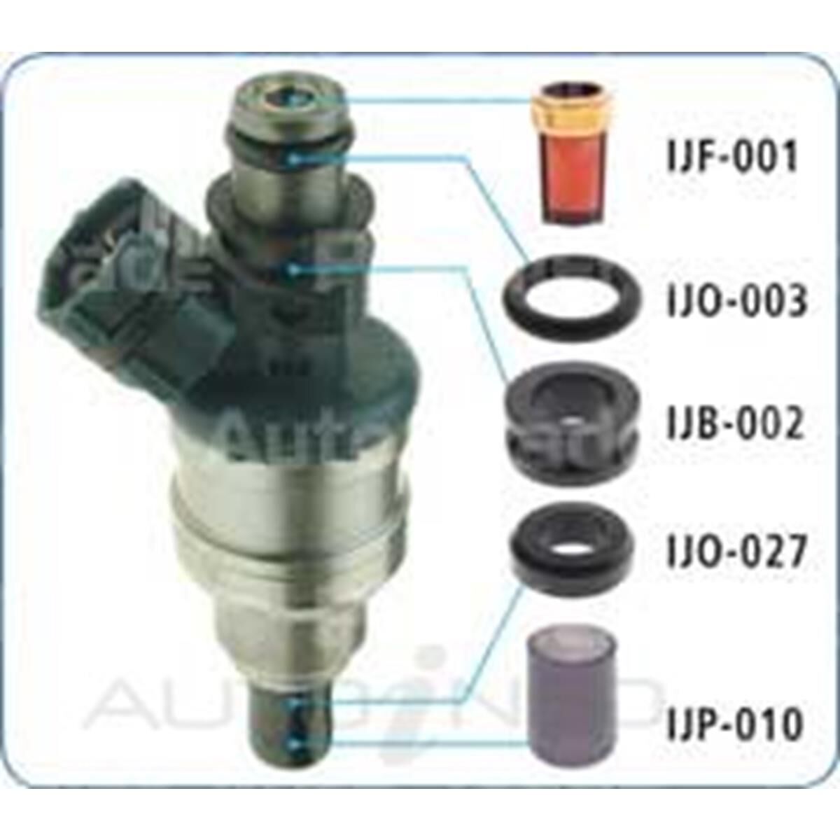 FUEL INJECTOR SERVICE KIT, , scanz_hi-res