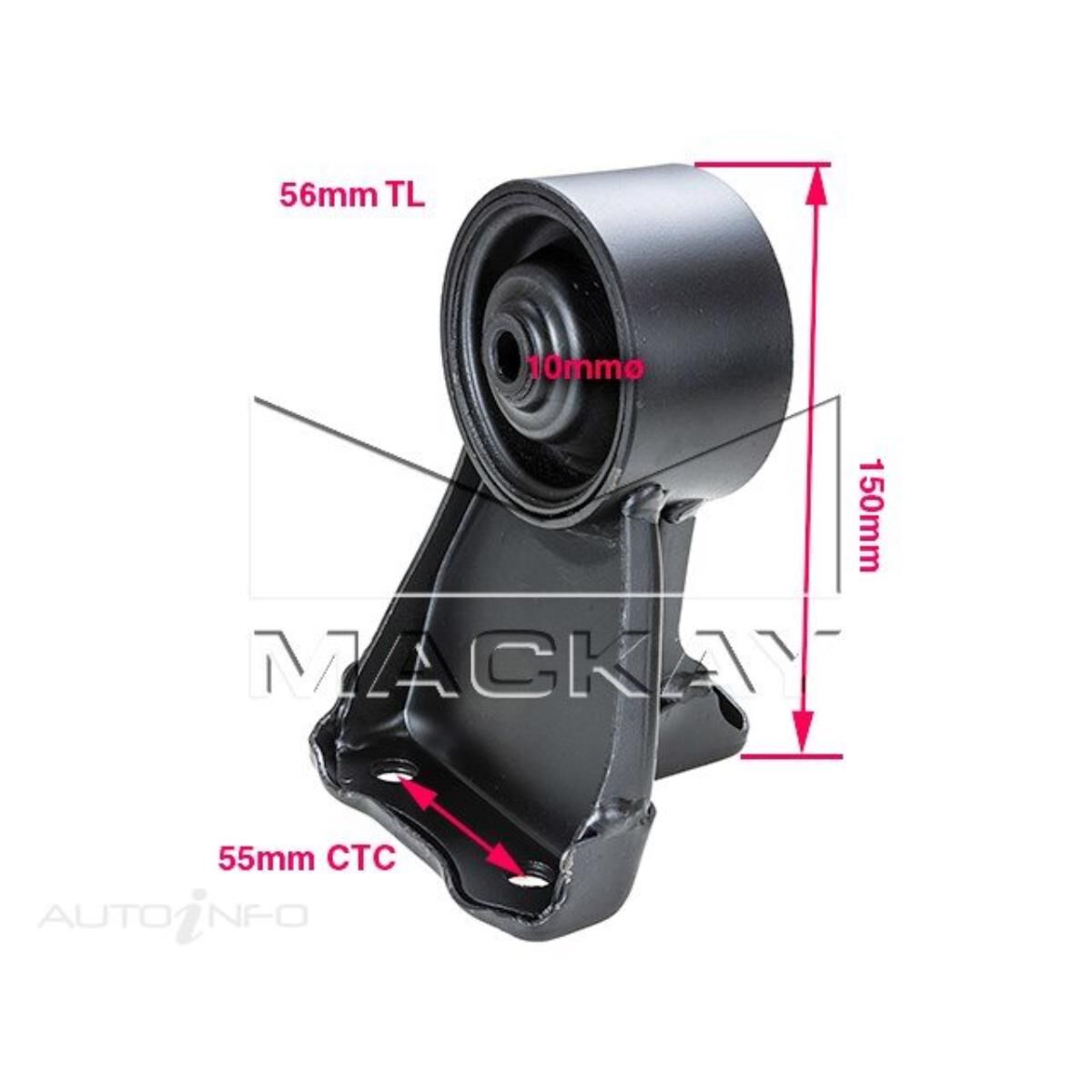 ENGINE MOUNT REAR - MITSUBISHI MAGNA TP - 2.6L I4  PETROL - MANUAL & AUTO, , scanz_hi-res