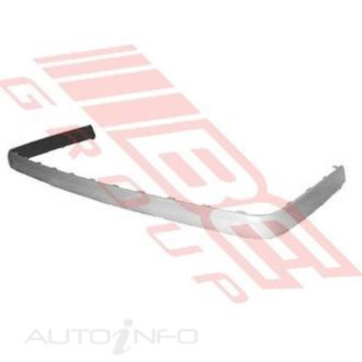 REAR BUMPER MOULDING - W/O SENSOR HOLE - GREY, , scanz_hi-res