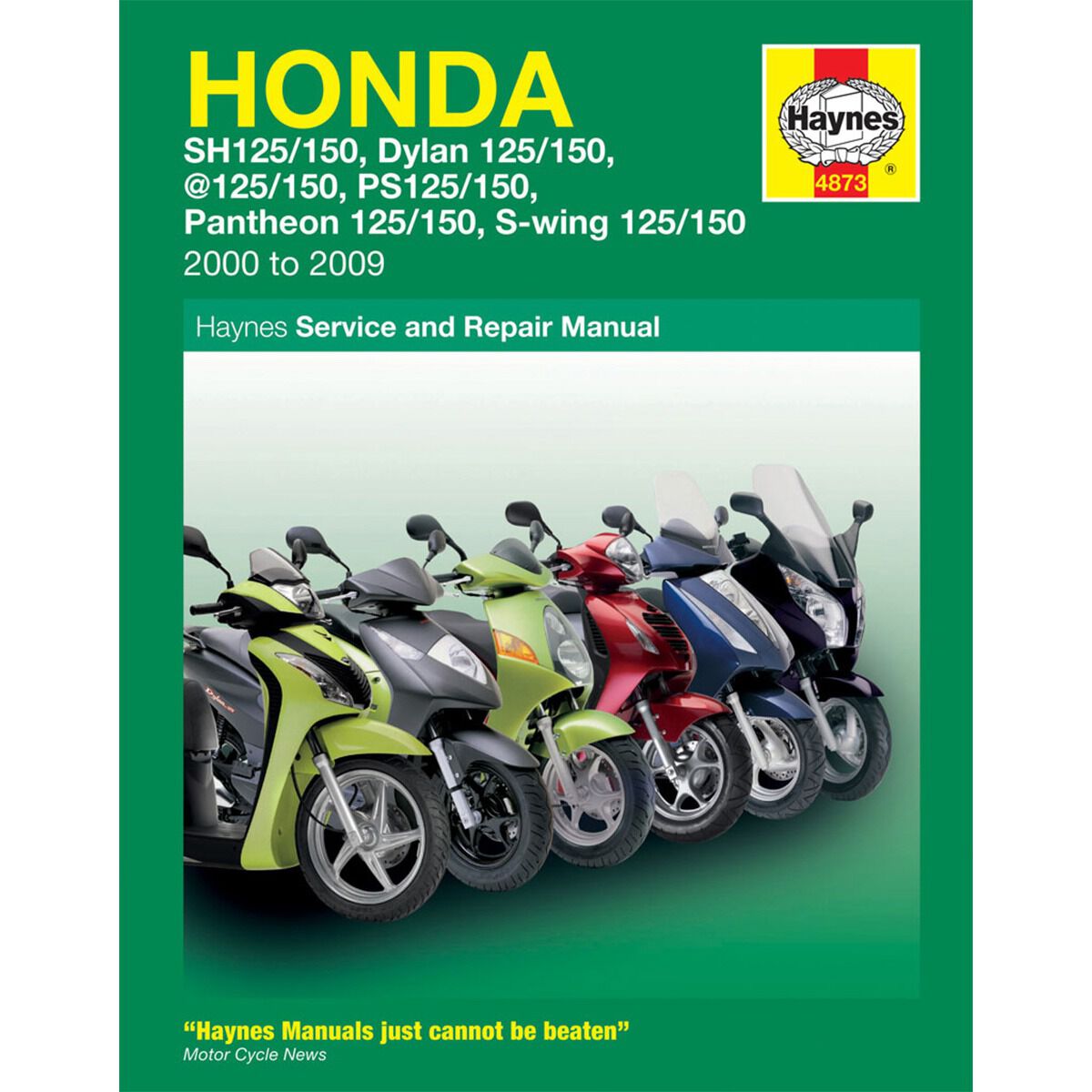 HONDA 125 SCOOTERS (SH, SES, NES, PES &, , scanz_hi-res