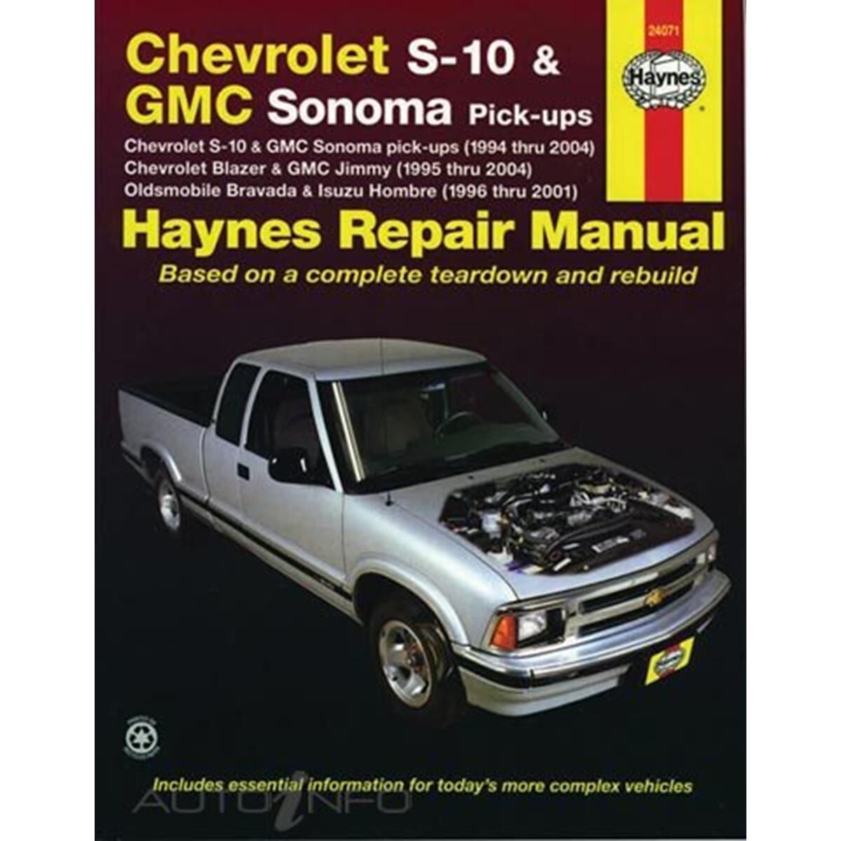 CHEVROLET S-10 (94-04) & GMC ENVOY (98-01), , scanz_hi-res