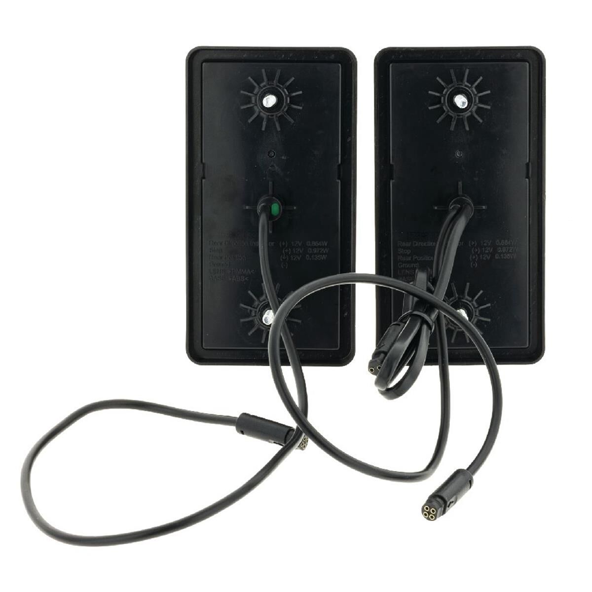 TRAILER LMP KIT INCL 2xHU9645B W/8m LEAD,LIC PLTE LMP, 2xMRKR LMPS 7 PIN FLAT PLG, , scanz_hi-res