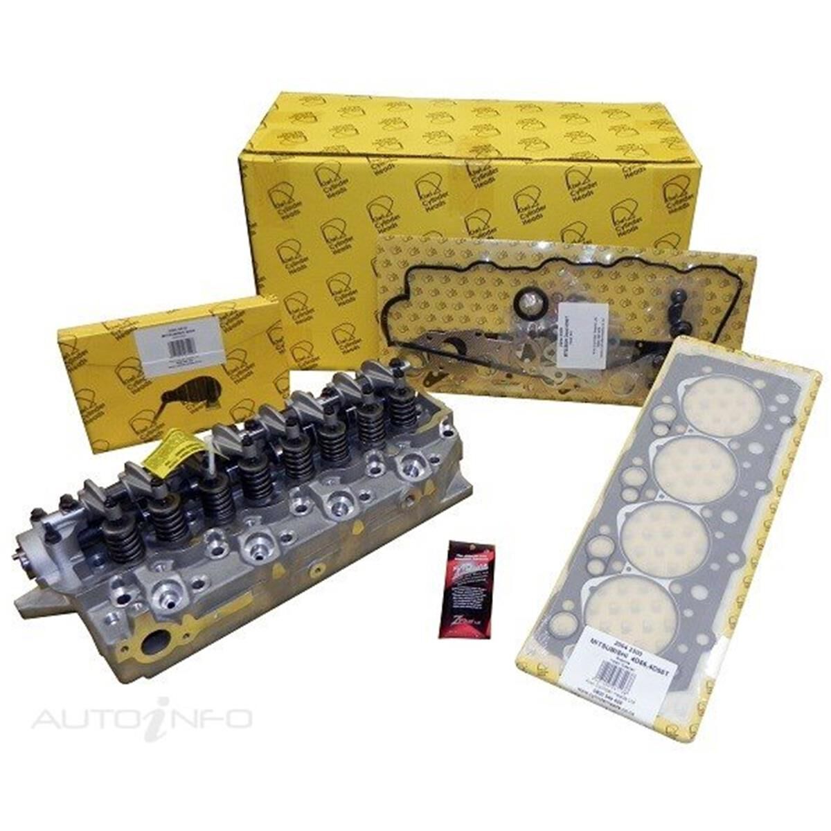 CYLINDER HEAD - MITSUBISHI 4D56A KIT, , scanz_hi-res