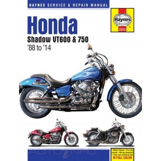 HONDA SHADOW VT600 & 750 (88 - 14) HAYNE, , scanz_hi-res