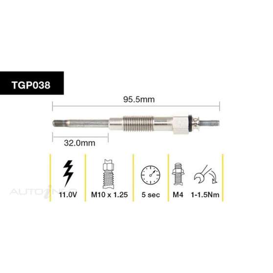 TRIDON GLOW PLUG, , scanz_hi-res