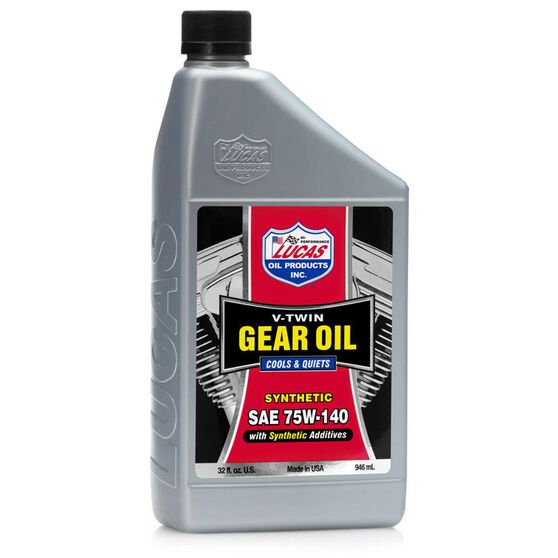 SAE 75W140 SYNTHETIC V-TWIN GEAR OIL - 9, , scanz_hi-res