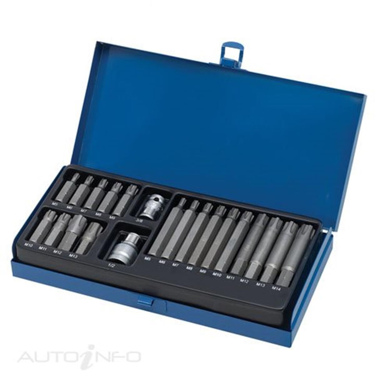TOLEDO SPLINE BIT SET 21 PCE, , scanz_hi-res