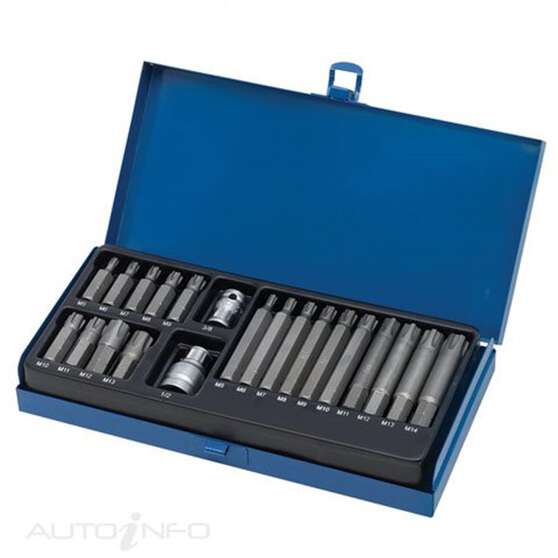 TOLEDO SPLINE BIT SET 21 PCE, , scanz_hi-res