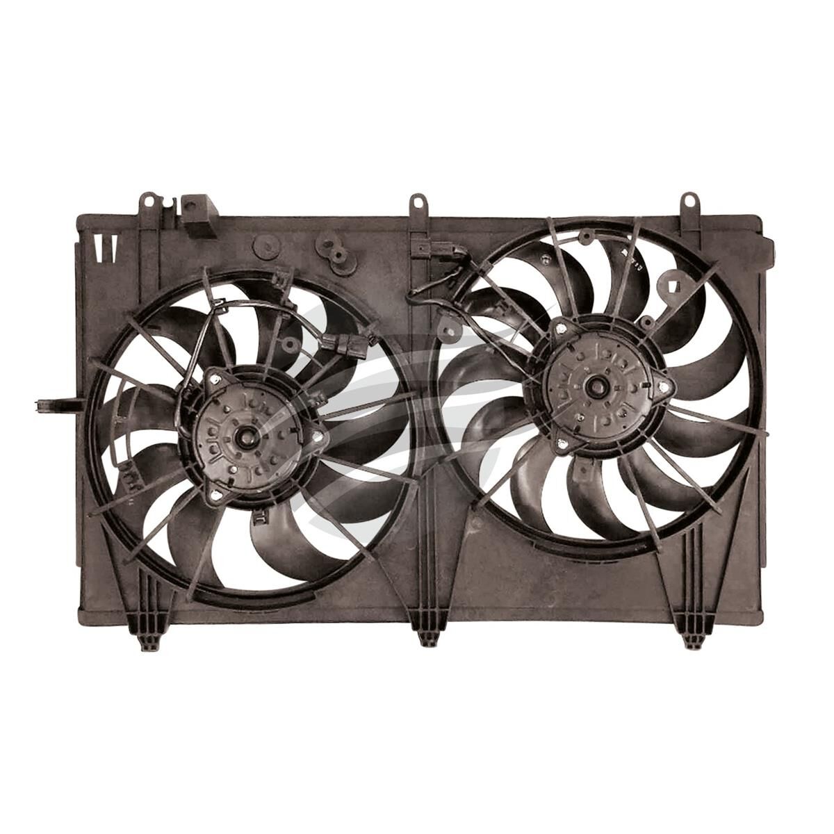 DUAL FAN ASSY MITSUBISHI OUTLANDER ZJ ZK ZL 11/12-ON, , scanz_hi-res