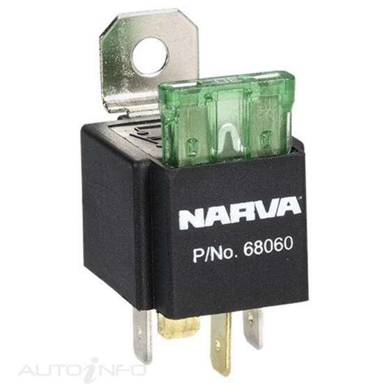 RELAY 12V 30A WITH FUSE, , scanz_hi-res