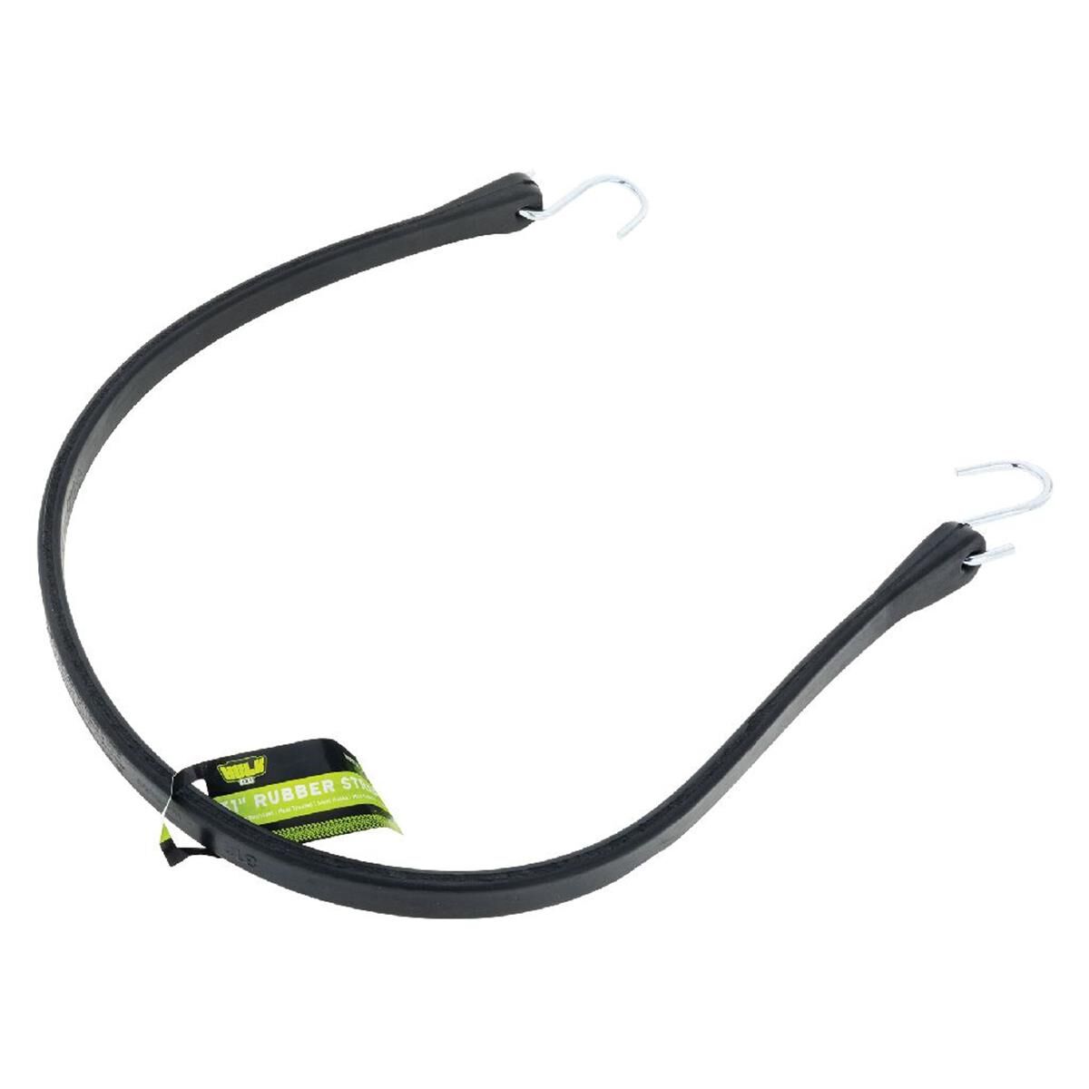 31" RUBBER STRAP STEEL HOOK BASICS TIE DOWN STRAP, , scanz_hi-res