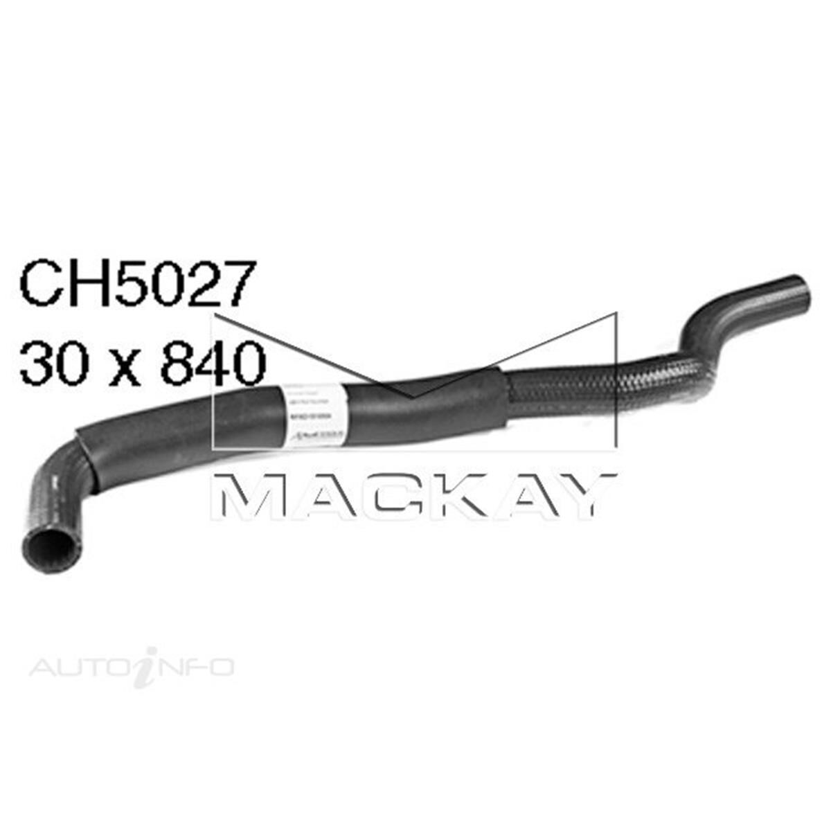 RADIATOR UPPER HOSE  - MAZDA MAZDA3 BK - 2.0L I4 TURBO DIESEL - MANUAL & AUTO, , scanz_hi-res