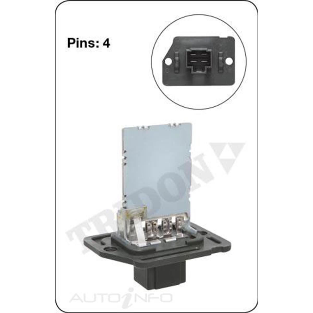 TRIDON HEATER FAN RESISITOR, , scanz_hi-res