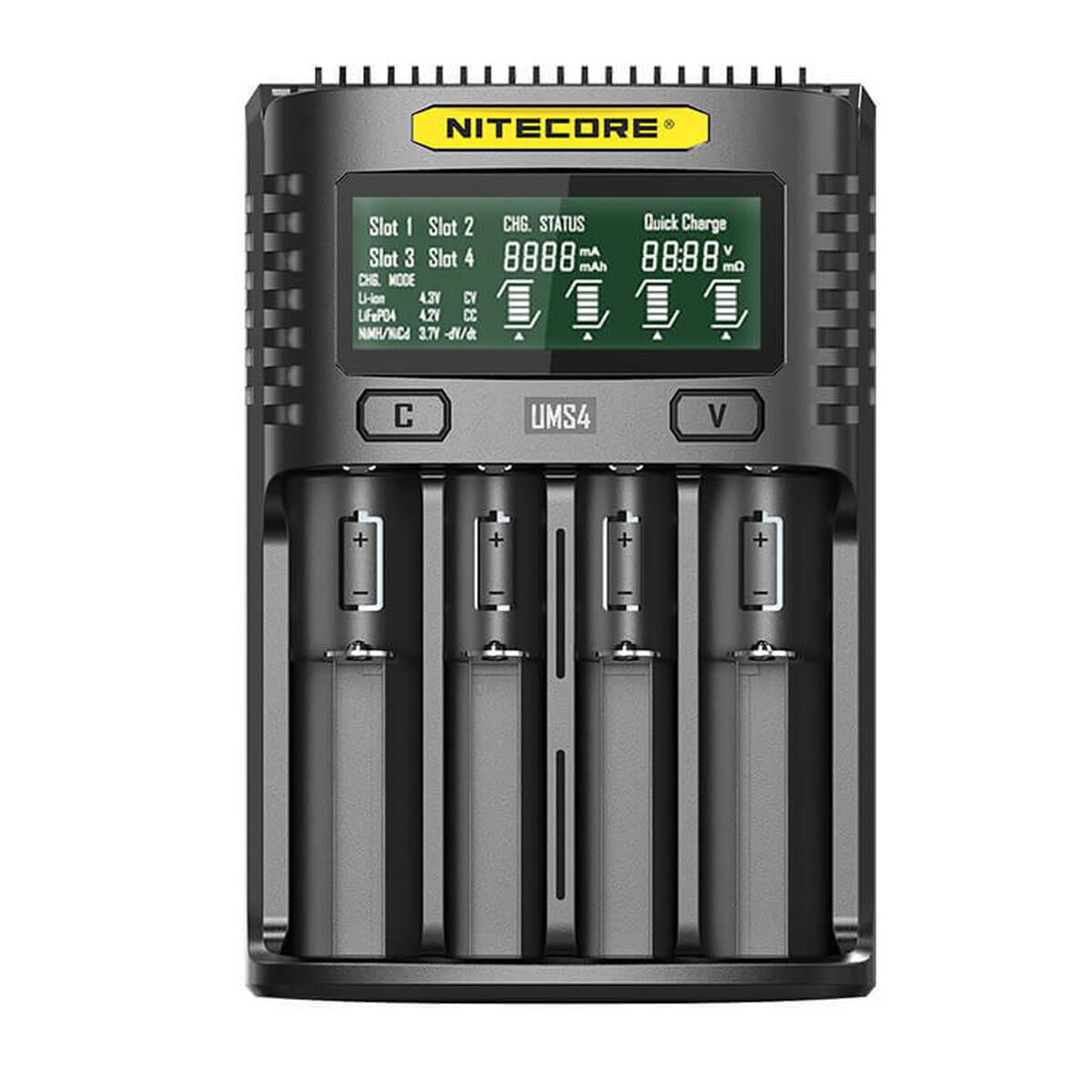 NITECORE INTELLIGENT USB FOUR SLOT SUPERB CHARGER, , scanz_hi-res