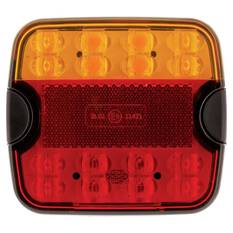 LED STOP/TAIL/INDICATOR LAMP 9-33V W/ REFLEX REFLECTOR 0.5m LEAD 104x94x20mm, , scanz_hi-res
