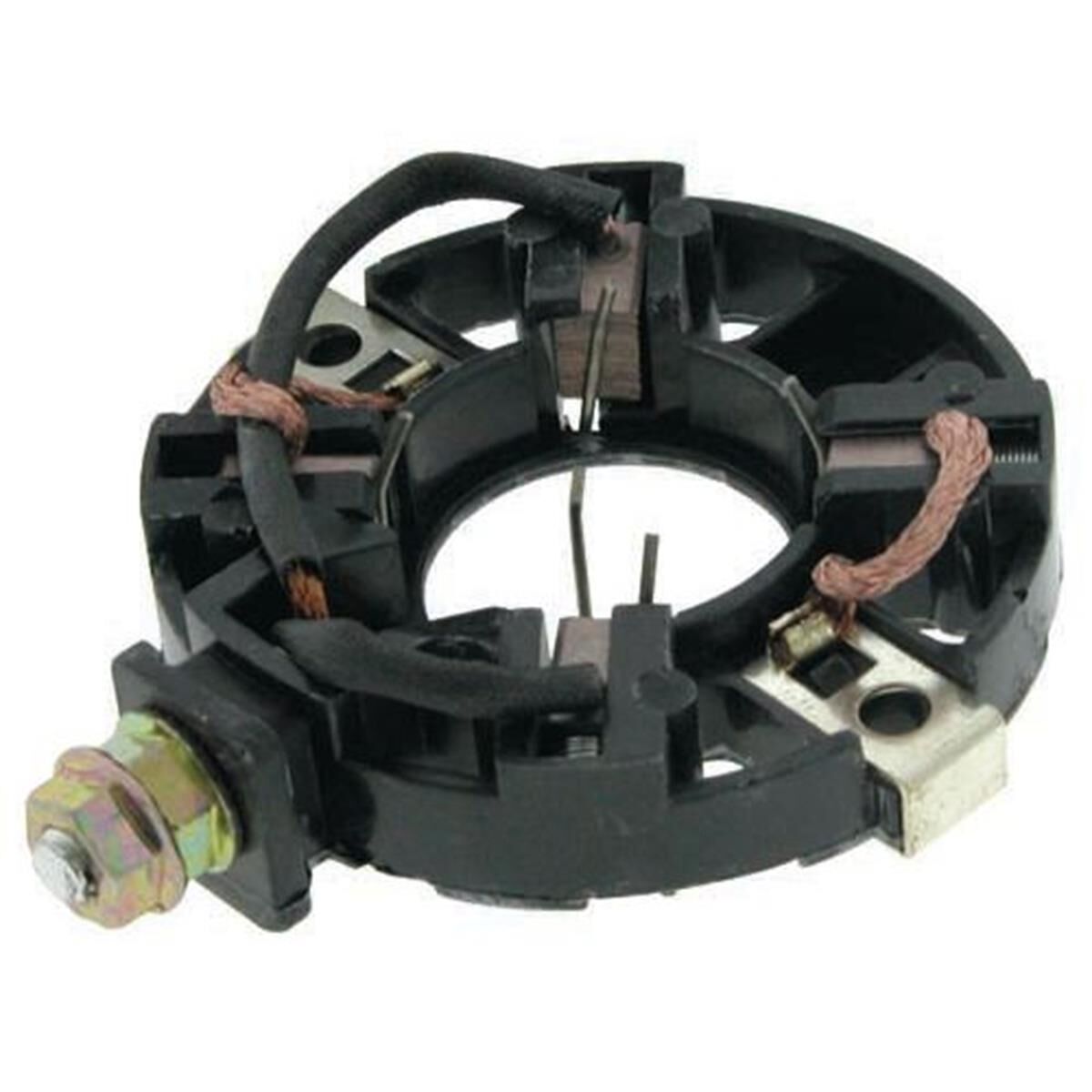 BRIGGS & STRATTON BRUSH HOLDER BRUSHERS & SPRINGS, SUITS STR WITH METAL PLATE C/E CAP, , scanz_hi-res