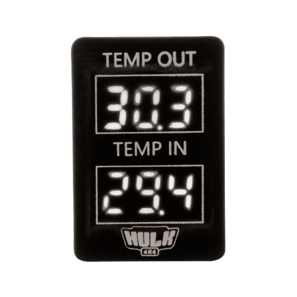 DUAL TEMPERATURE METER OE RPL LATE TOYOTA WHITE LED 33 x 22mm, , scanz_hi-res