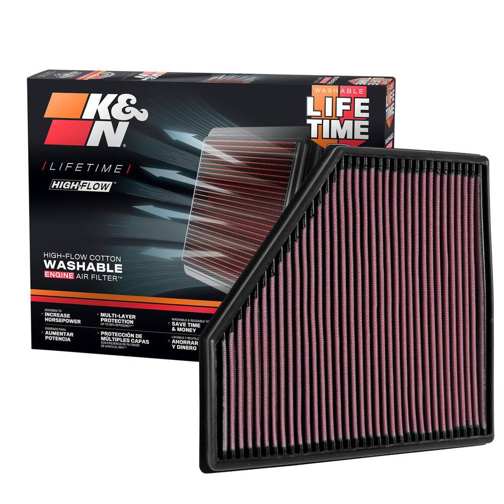 Knw Panel K&N Panel Air Filter - 33-3051 | Supercheap Auto New Zealand