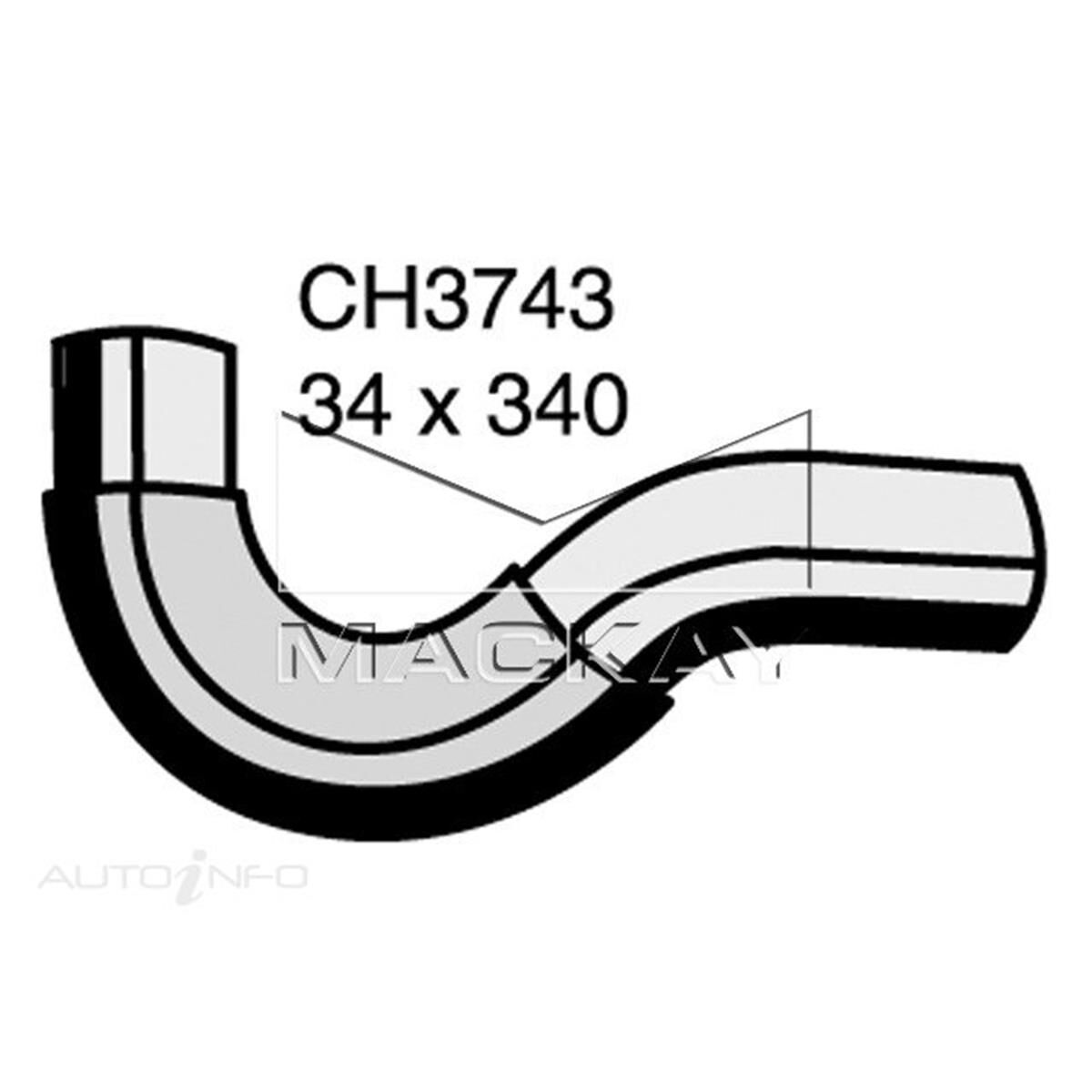 RADIATOR LOWER HOSE  - NISSAN NAVARA D22 - 3.0L I4 TURBO DIESEL - MANUAL & AUTO, , scanz_hi-res