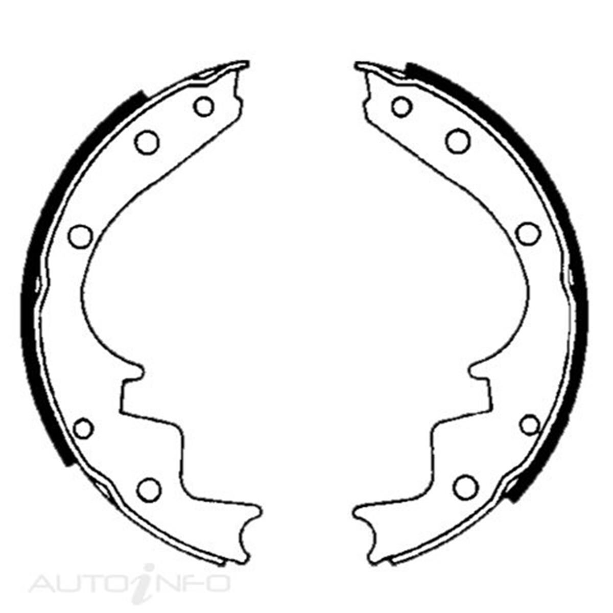 BENDIX BRAKE SHOES, , scanz_hi-res