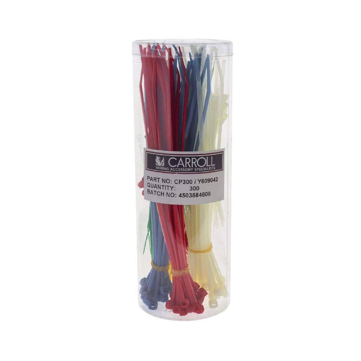 CABLE TIE ASSORTMENT 300PCS ASSORTED COLOURS & SIZES, , scanz_hi-res