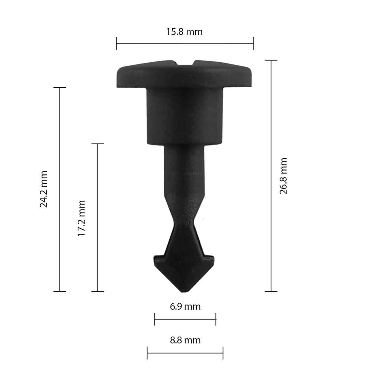 VW/Volvo - pack of 25 car clips, , scanz_hi-res