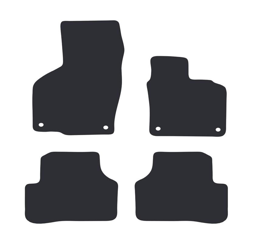 EXECUTIVE RUBBER CAR MATS FOR VOLKSWAGEN PASSAT (B7 WAGON) 2011-2015, , scanz_hi-res