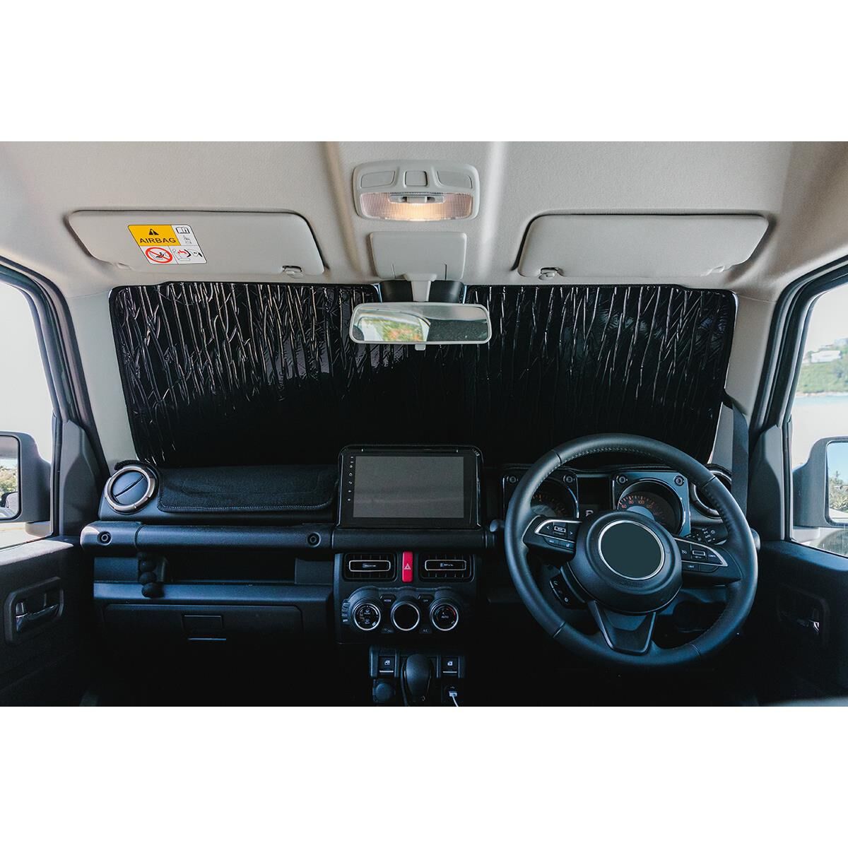 TAILORED CAR SUN SHADE FOR HONDA JAZZ (3RD GEN) 2014-2020, , scanz_hi-res