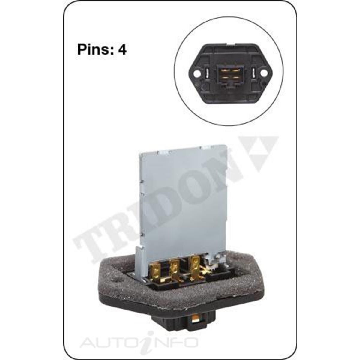 TRIDON HEATER FAN RESISITOR, , scanz_hi-res