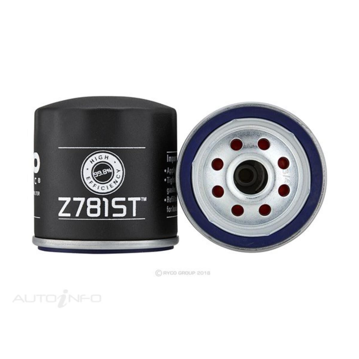 RYCO SYNTEC OIL FILTER, , scanz_hi-res