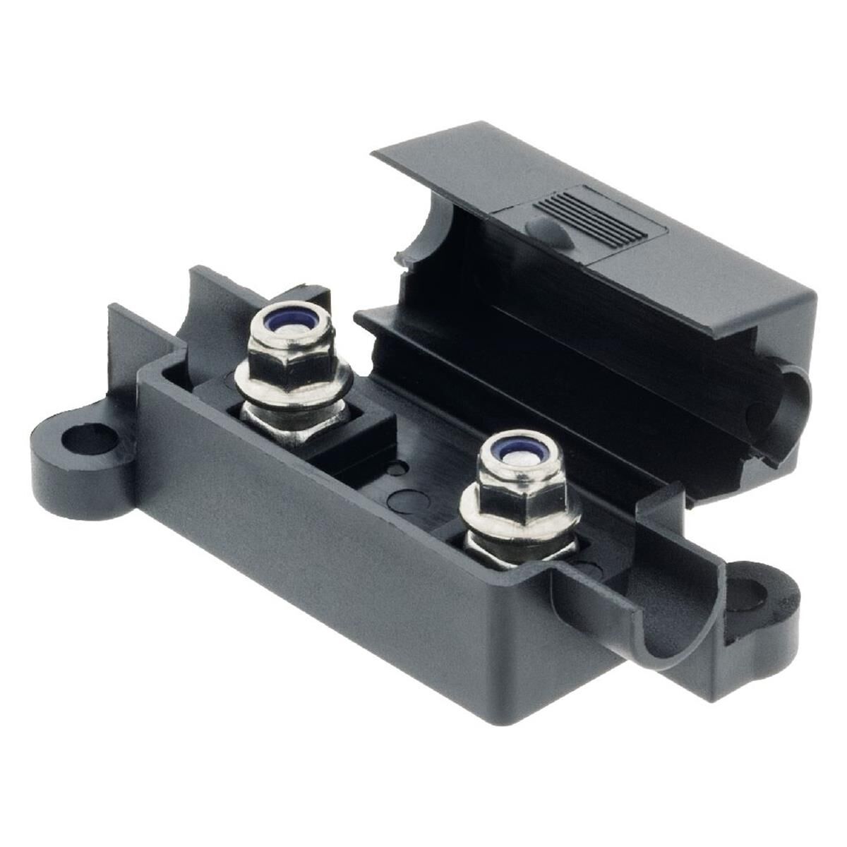 PKT10 MIDIFUSE HOLDER W/HINGED COVER T/S MIDIFUSE 30A - 125A JAYLEC, , scanz_hi-res