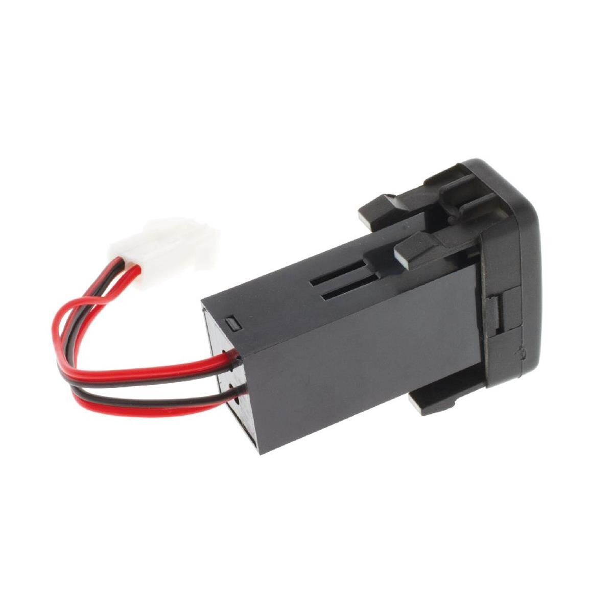 DUAL USB SOCKET QC3 OE RPL T/S EARLY TOYOTA GREEN LED 40 x 22mm, , scanz_hi-res