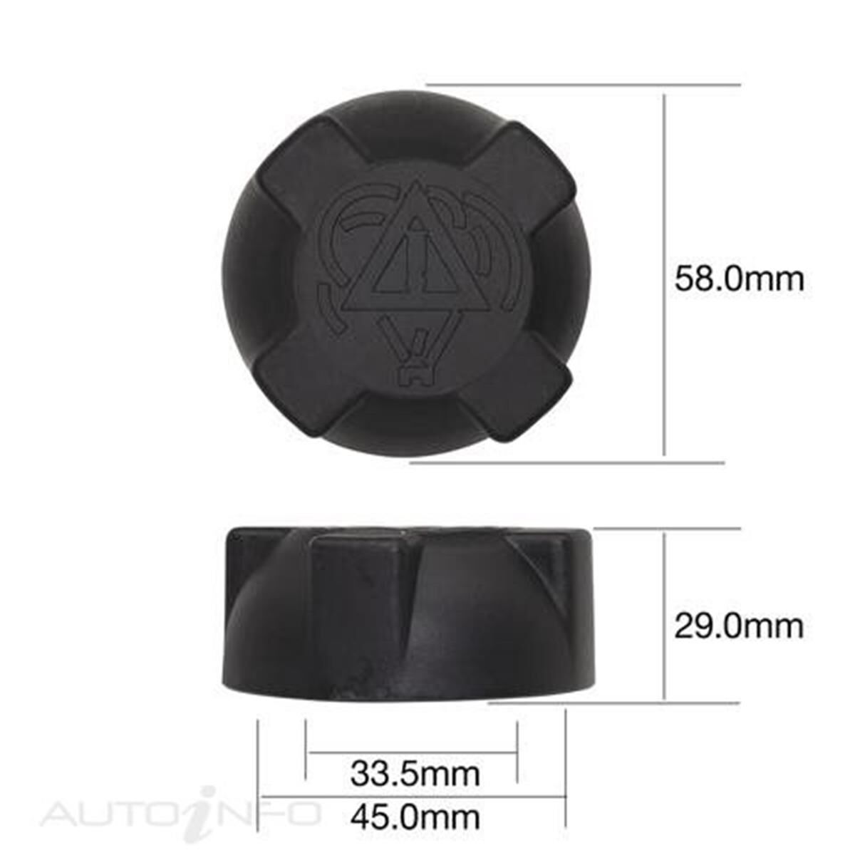 TRIDON RECOVERY RADIATOR CAP (TRS24), , scanz_hi-res