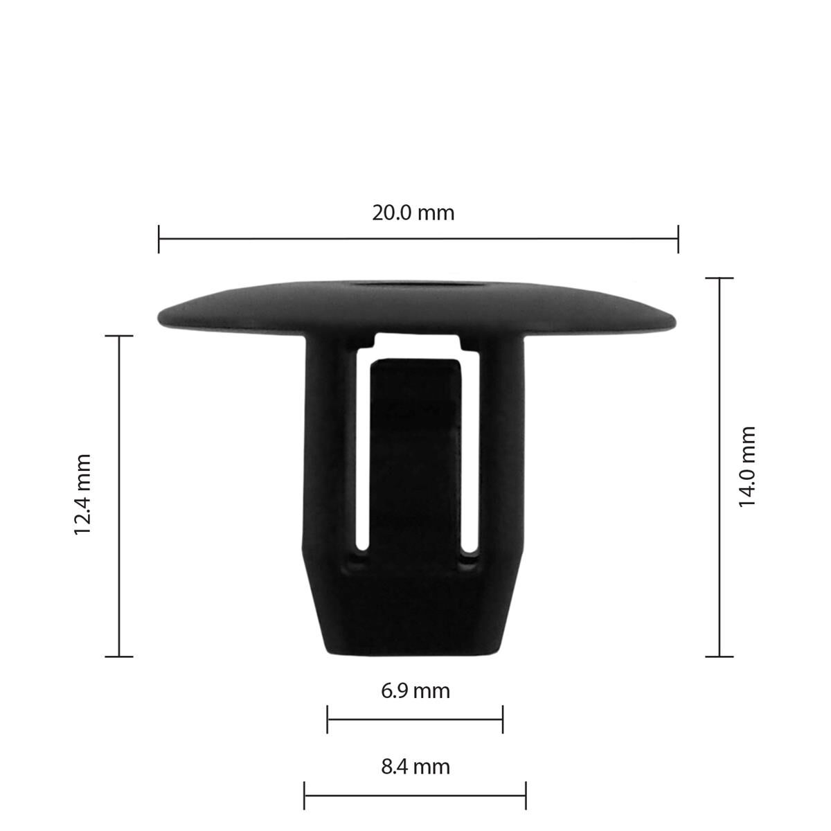 Honda - pack of 25 car clips, , scanz_hi-res