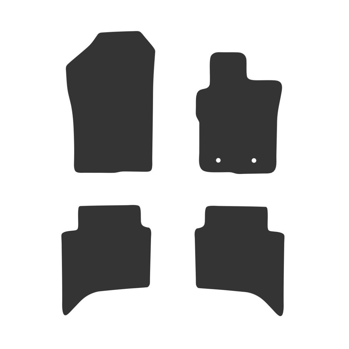 ECO CARPET CAR MATS FOR FORD RANGER (NEXT GEN RAPTOR DUAL CAB) 2022 ONWARDS, , scanz_hi-res