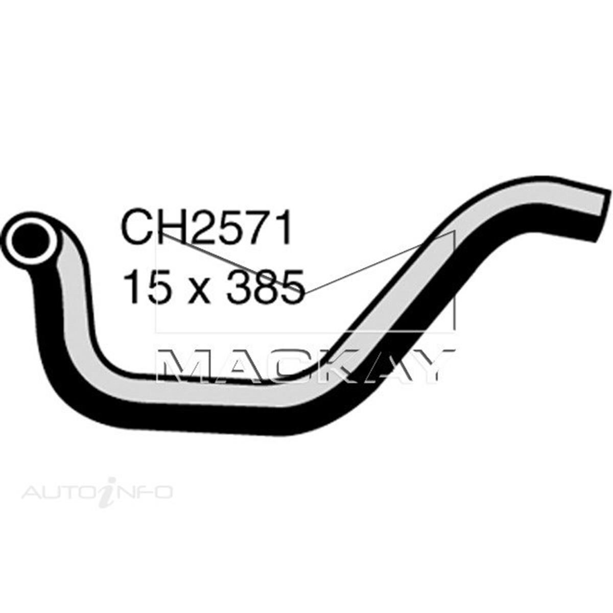 HEATER HOSE  - MAZDA B2600 . - 2.6L I4  PETROL - MANUAL & AUTO, , scanz_hi-res