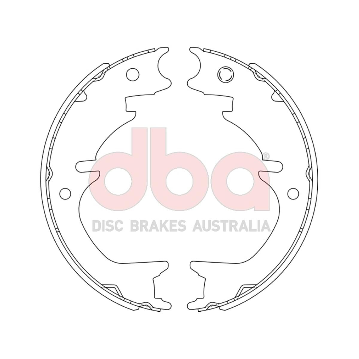 STREET SERIES BRAKE SHOES [ TOYOTA GDH3 AUTO PARK BRAKE HIACE VAN 2022 -> R ], , scanz_hi-res