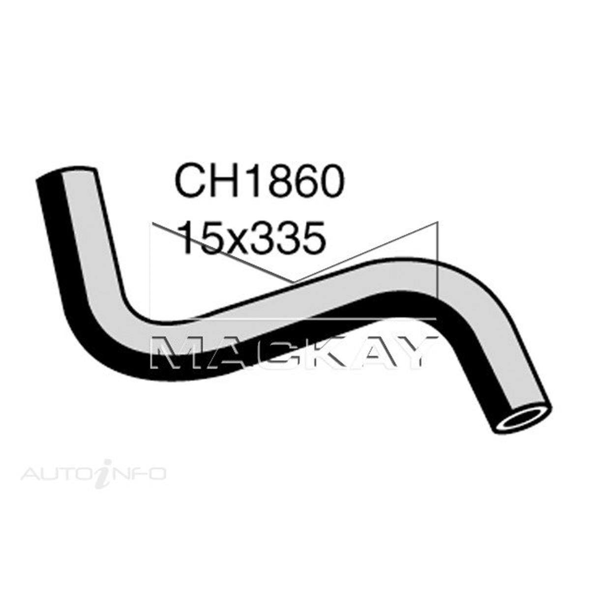 HEATER HOSE  - FORD TELSTAR AR, AS - 2.0L I4  PETROL - MANUAL & AUTO, , scanz_hi-res