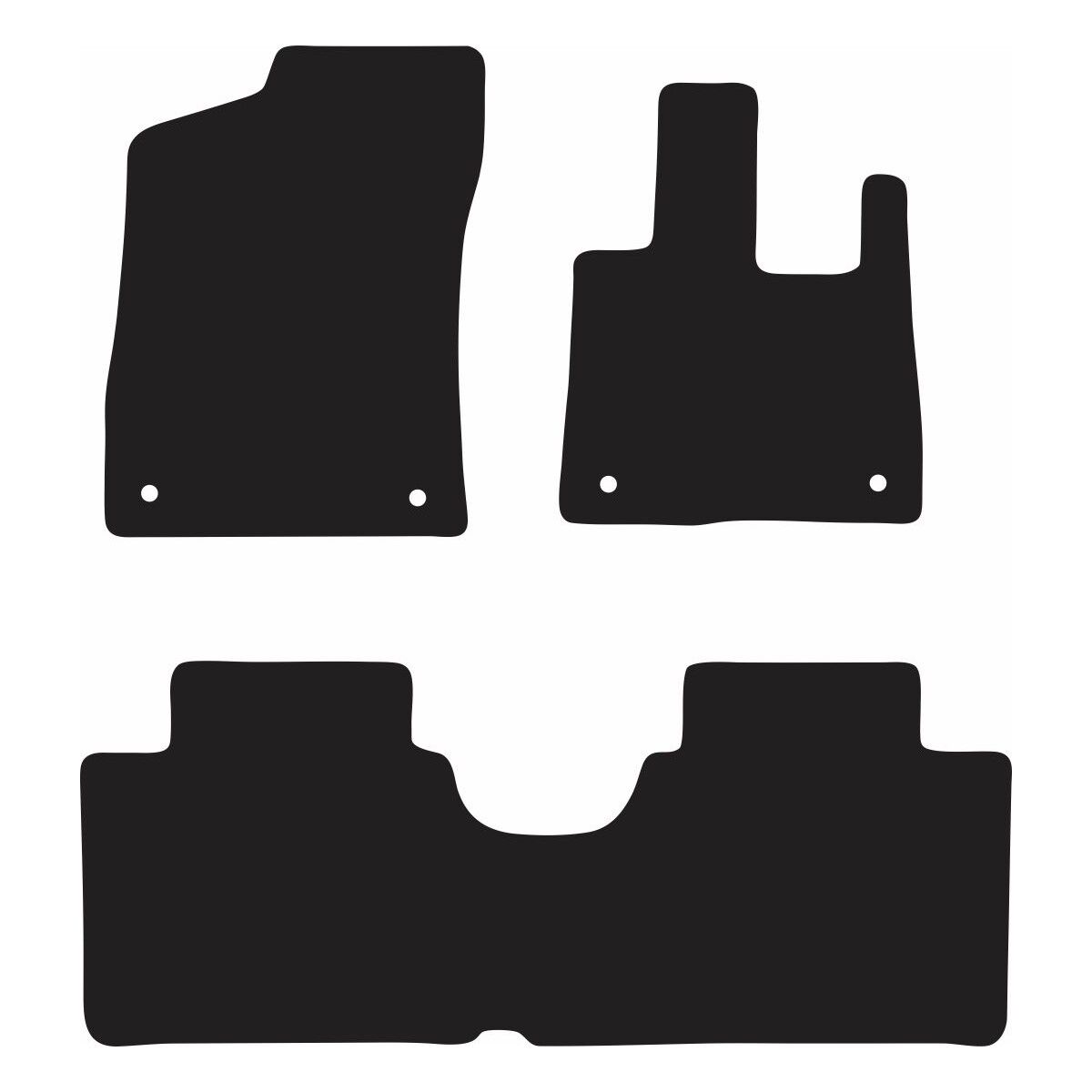 ECO CARPET CAR MATS FOR SMART #1 BRABUS 2022+, , scanz_hi-res
