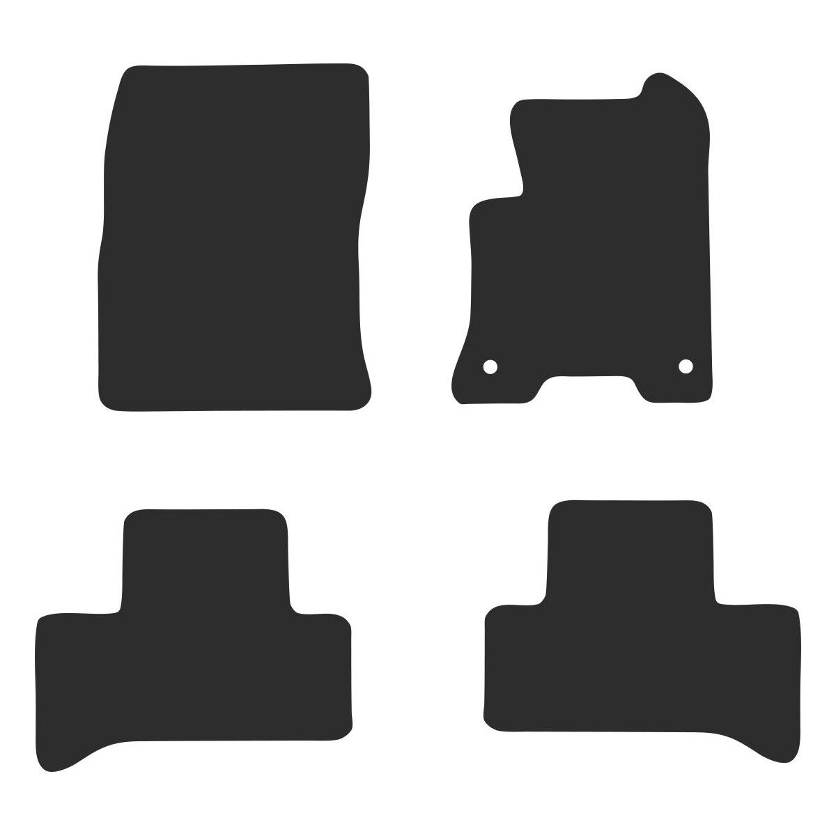 EXECUTIVE RUBBER CAR MATS FOR MERCEDES EQA (H243) 2022 ONWARDS, , scanz_hi-res