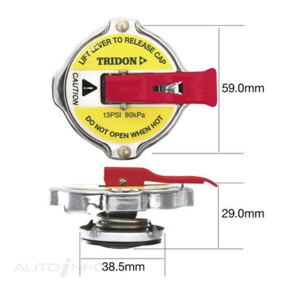TRIDON LEVER RELEASE RECOVERY CAP (LR7), , scanz_hi-res